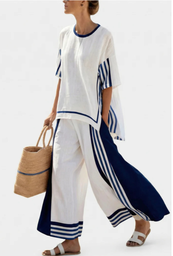 Summer loose casual versatile V-neck ruffle sleeve shirt