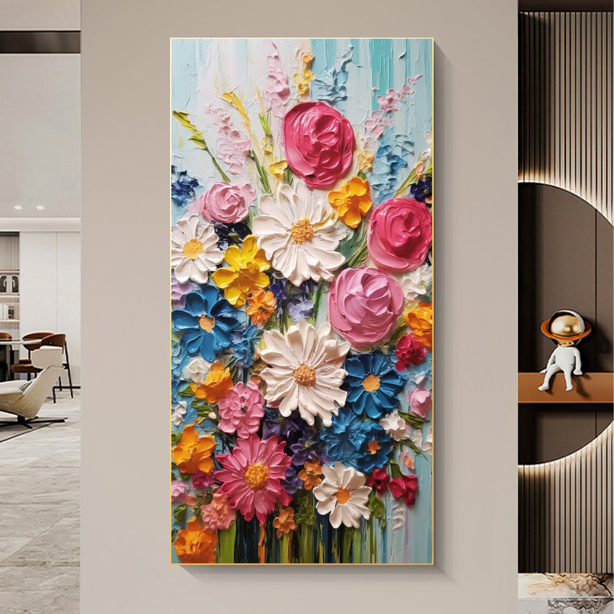 Blooming Flowers - Wall Art