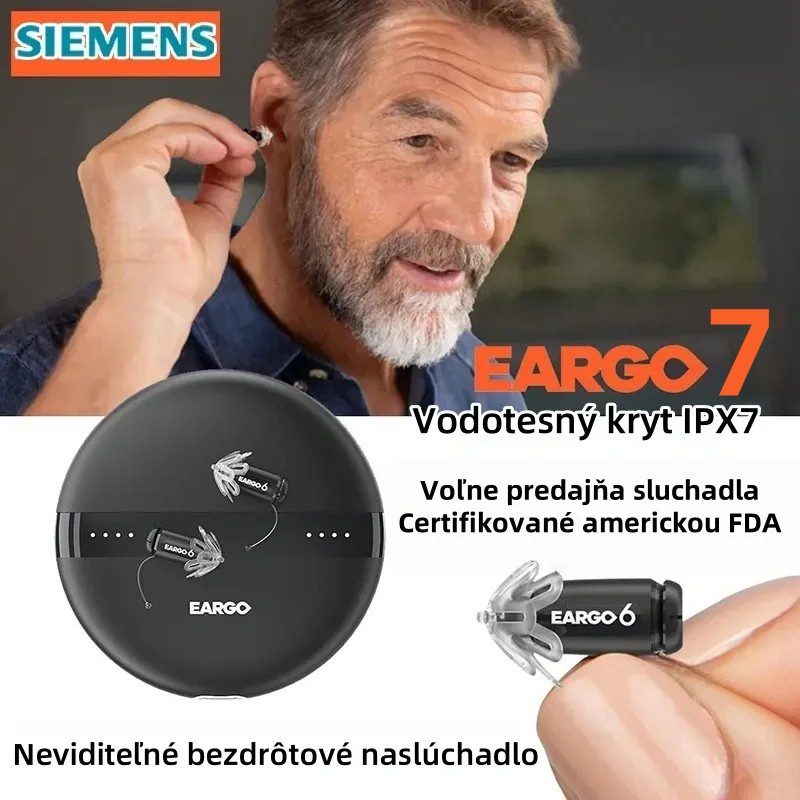 Siemens Eargo 7: Prvý krok k jasnému sluchu. Neviditeľné, dobíjacie a schválené FDA!