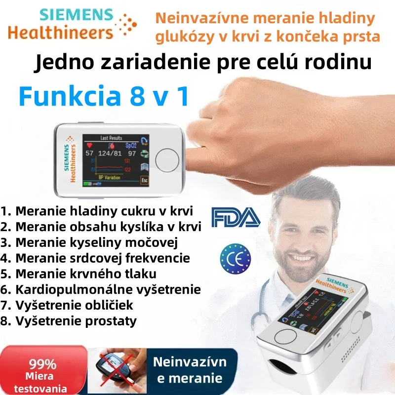 🌈 Nová éra zdravia – Siemens prenosný glukomer: žiadne ihly, žiadna bolesť, len sloboda a istota kdekoľvek.