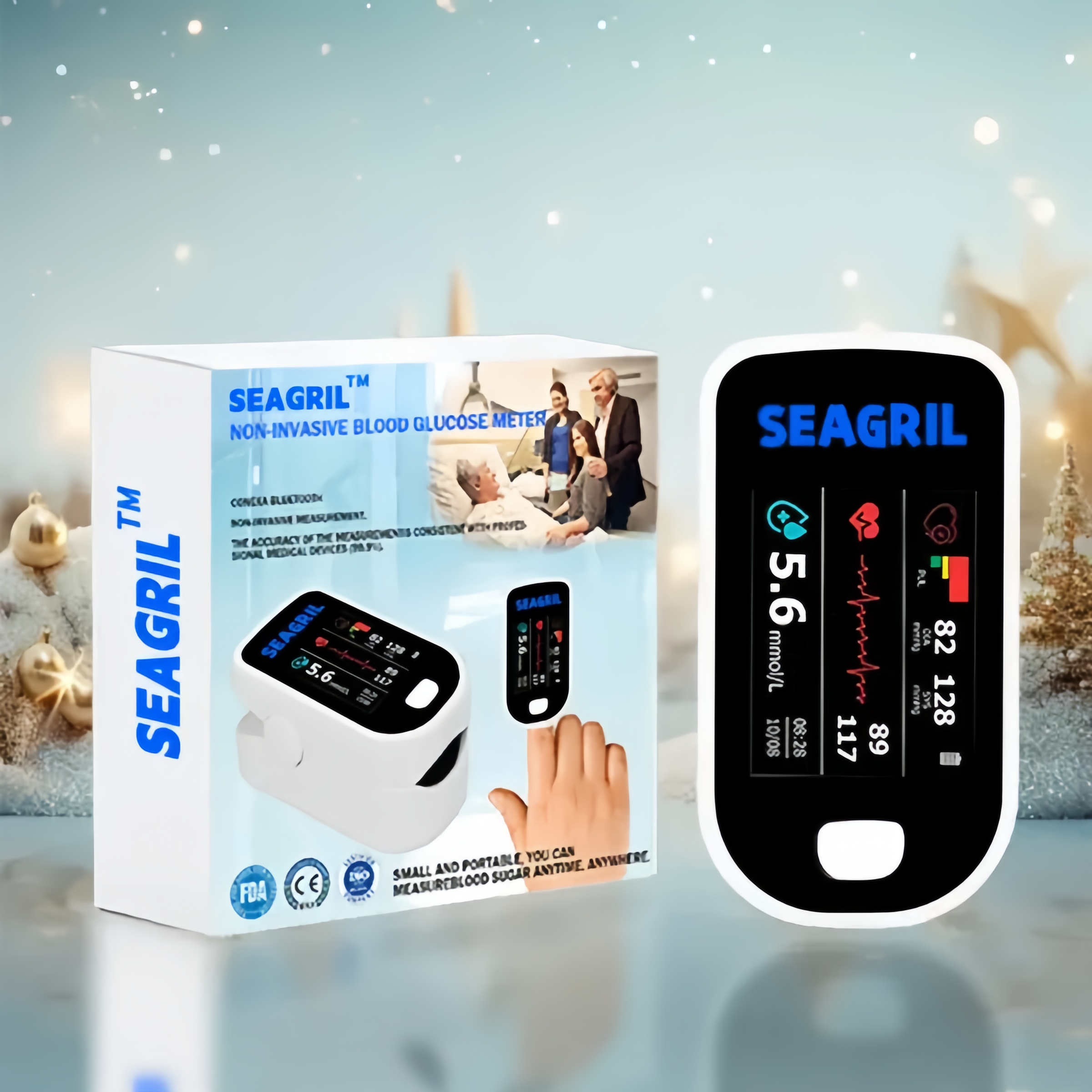 SEAGRIL™ Advanced Non-Invasive Glucose Monitor