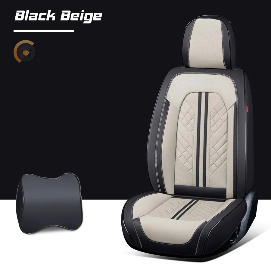 "American Zeta 2023 American Zeta 2023 Set complet de huse universale respirabile impermeabile din piele pentru mașini, SUV-uri, camioane