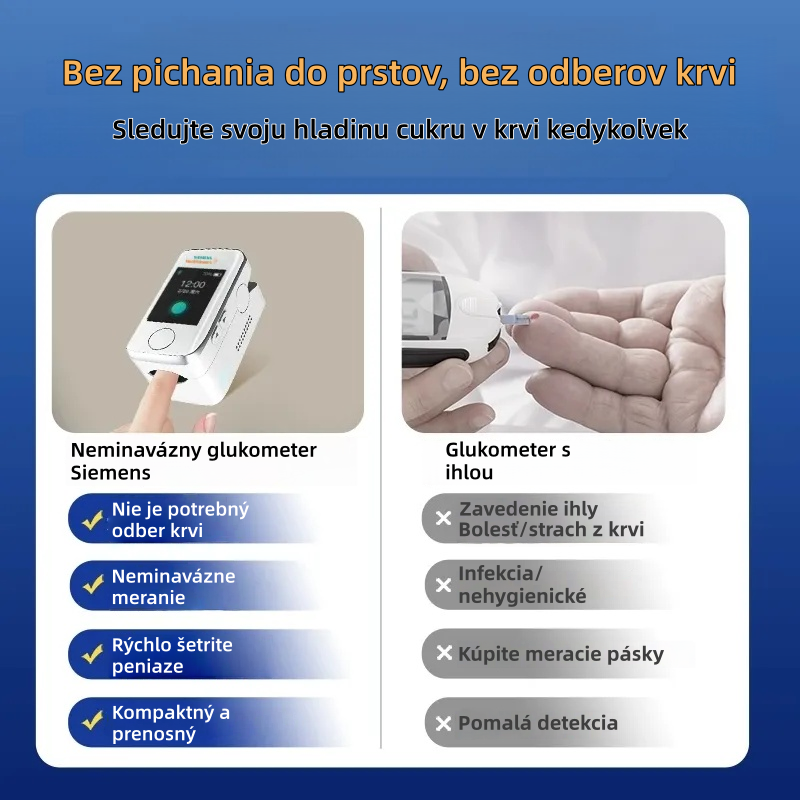 Multifunkční digitální glukometr