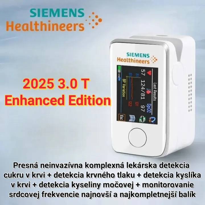 🌈 Nová éra zdravia – Siemens prenosný glukomer: žiadne ihly, žiadna bolesť, len sloboda a istota kdekoľvek.