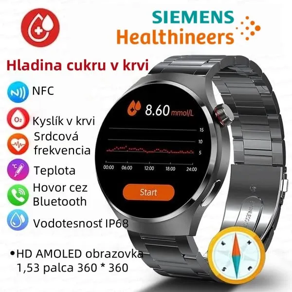 💛 Siemens AI hodinky – váš tichý spoločník pre pokoj, zdravie a úsmev každý deň 🌿