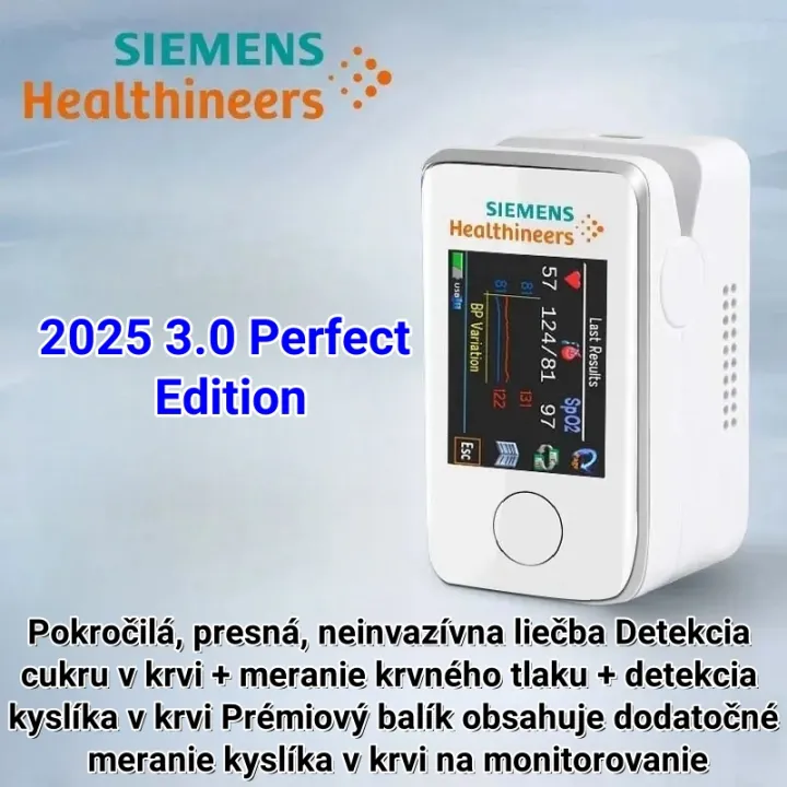 🌈 Nová éra zdravia – Siemens prenosný glukomer: žiadne ihly, žiadna bolesť, len sloboda a istota kdekoľvek.