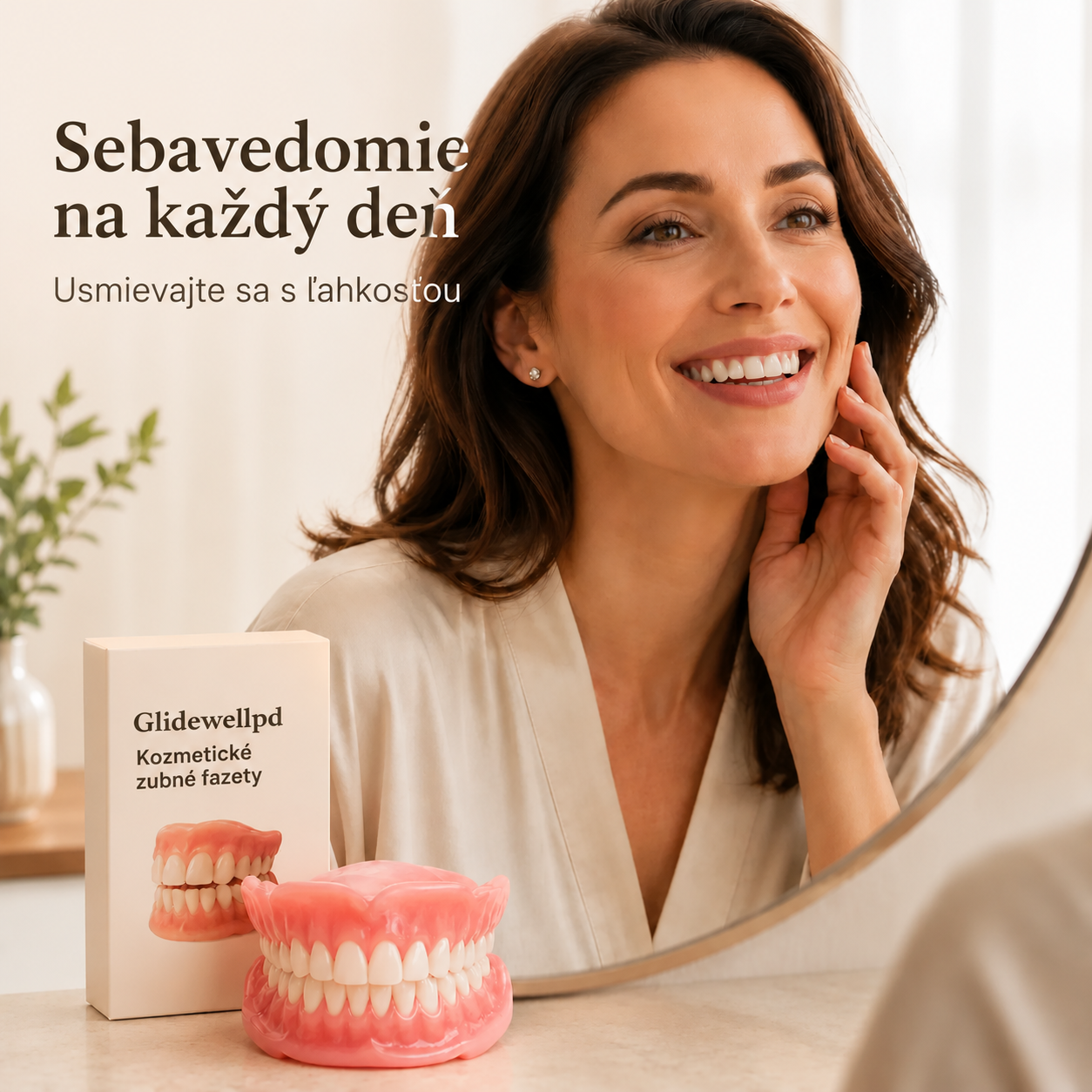 PRÉMIOVÉ KRYTIE PRE ÚPLNÉ ZUBNÉ NÁHRADY