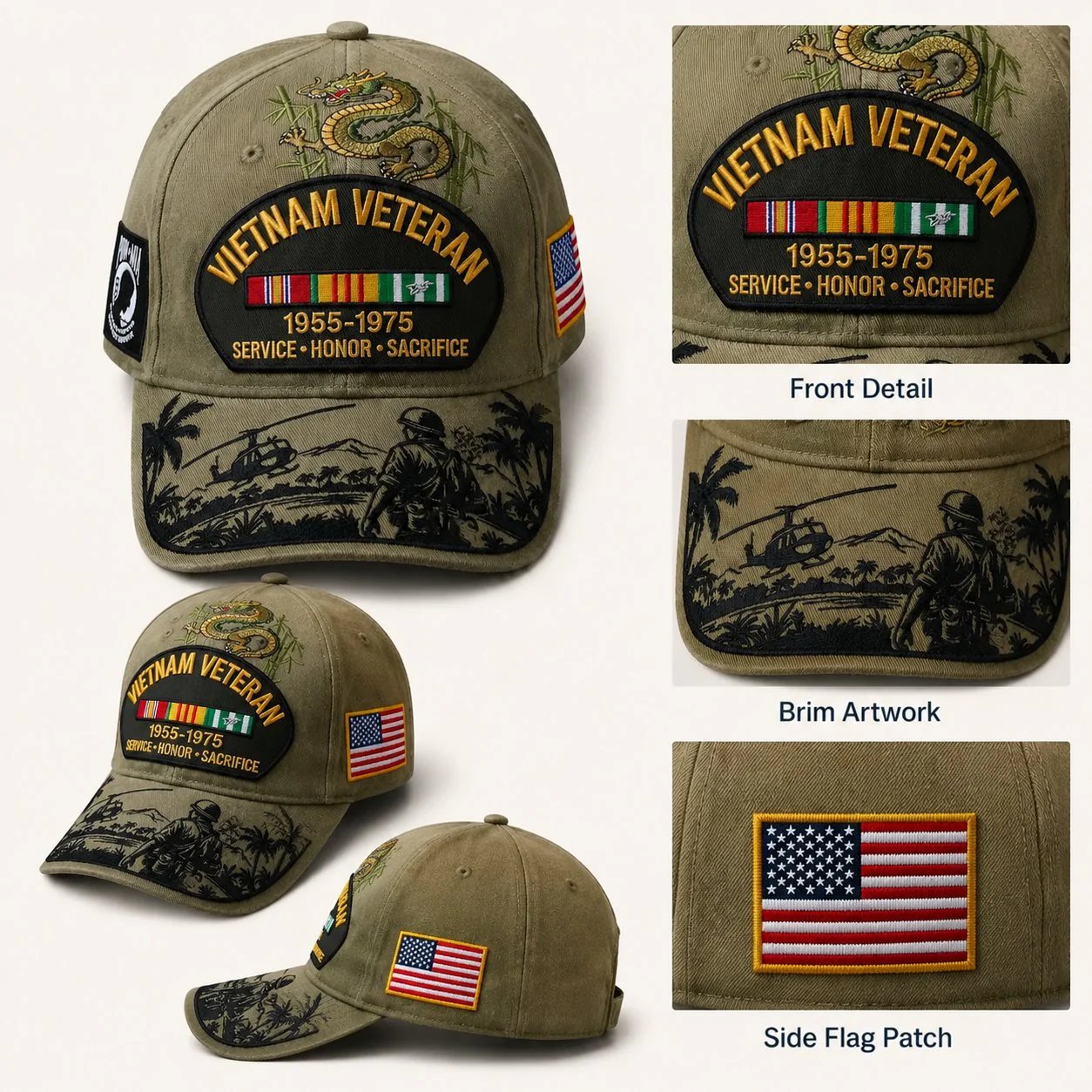 🎖️🧢  Vietnam Veteran Tribute Cap