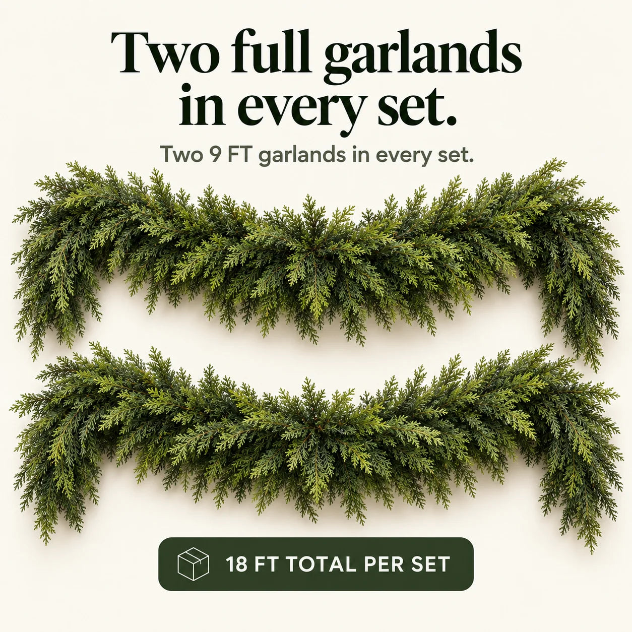 🏆2026 HOT SALE💥Christmas Cedar Garland