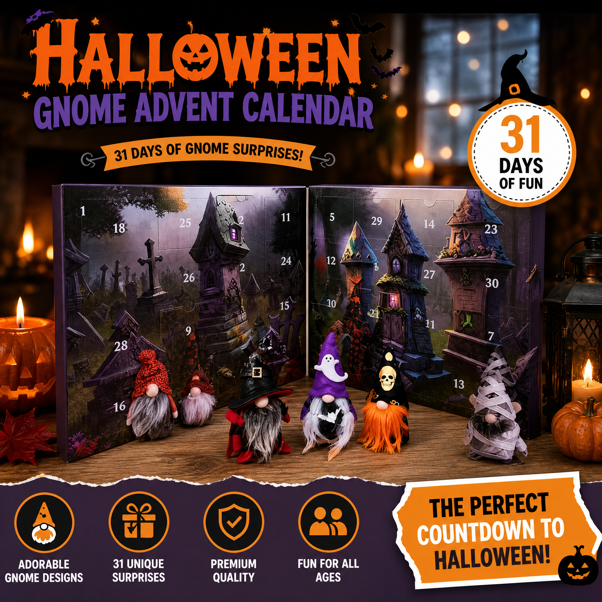 🎅2026 Christmas Gnome Advent Calendar🎅