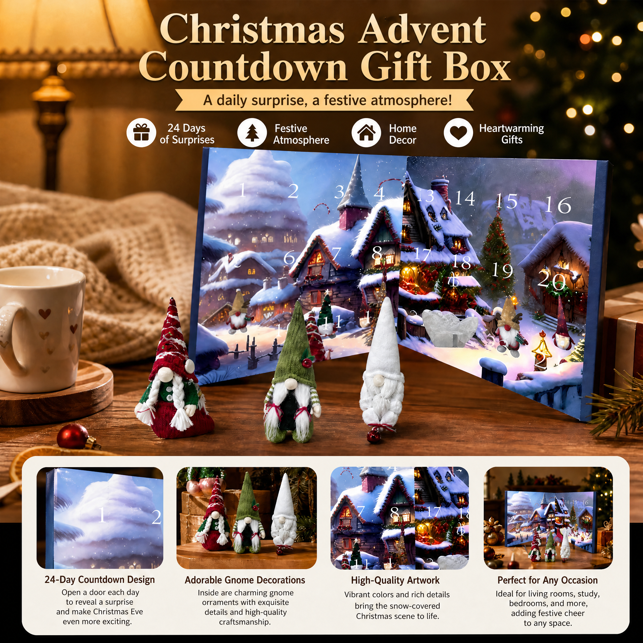 🎅2026 Christmas Gnome Advent Calendar🎅
