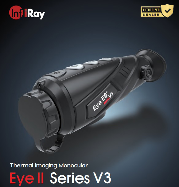 InfiRay Eye II E6 Plus Series V3.0 termovizní monokulární dalekohled