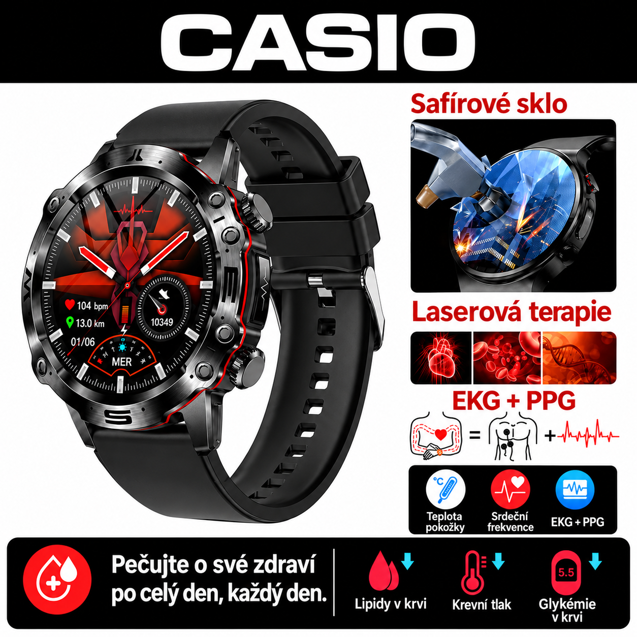 💫CASIO Smartwatch – společník, který vás nikdy nenechá samotné 💫