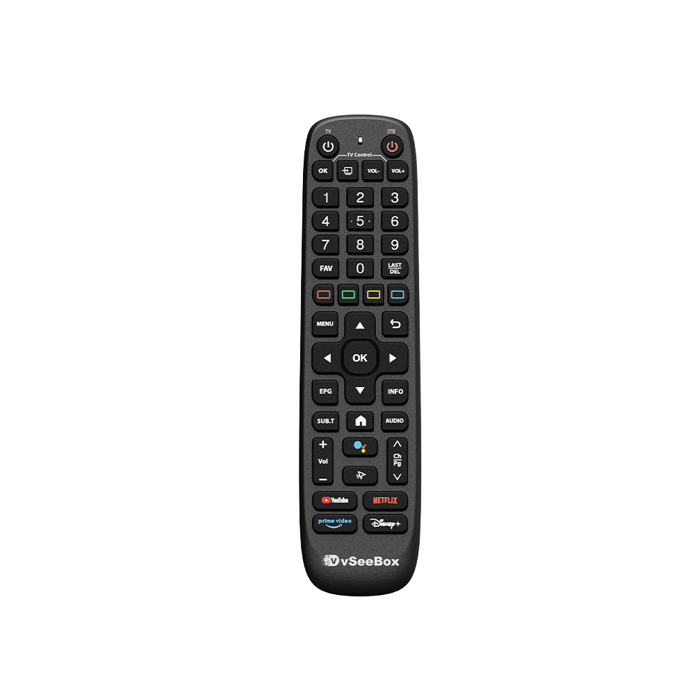 vSeeBox V6 Plus Backlit Voice Remote
