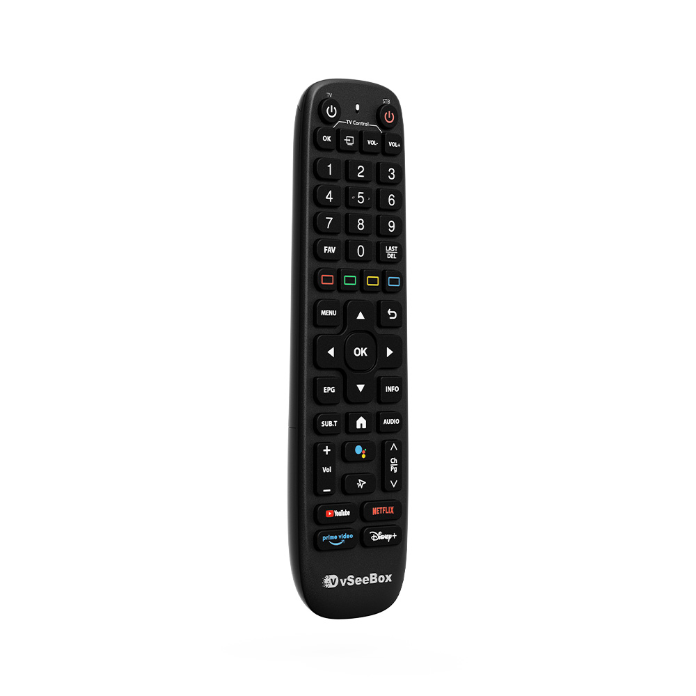 vSeeBox V6 Plus Backlit Voice Remote