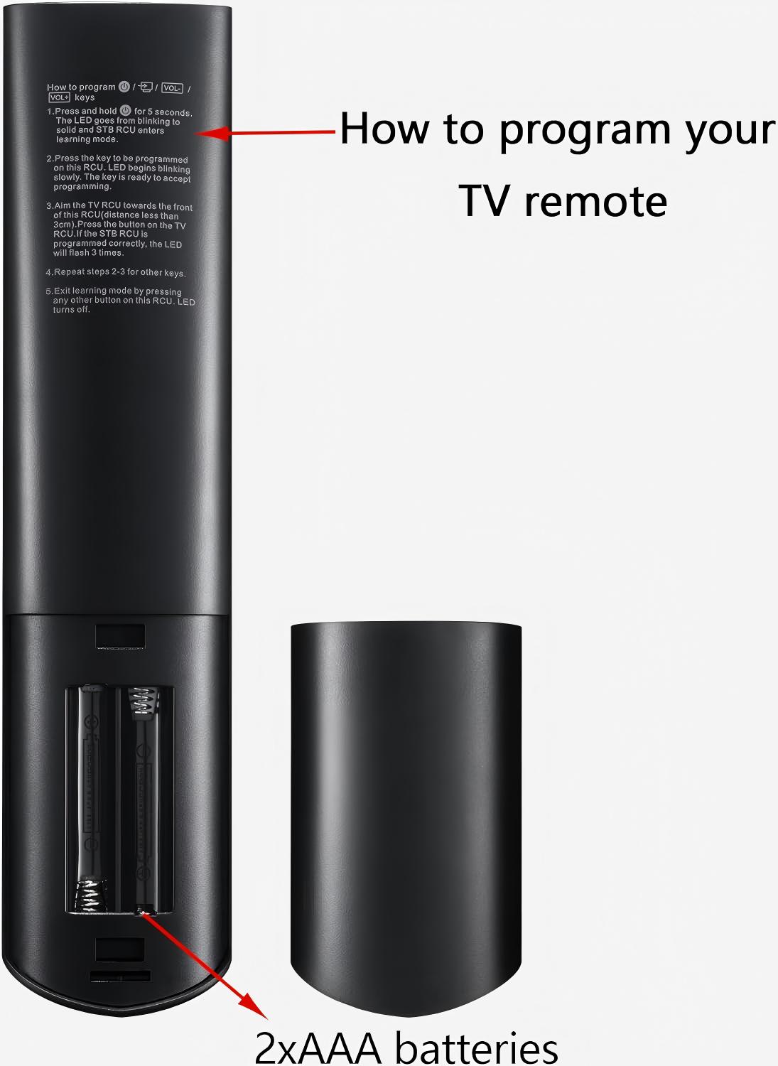 vSeeBox Backlit Voice Remote