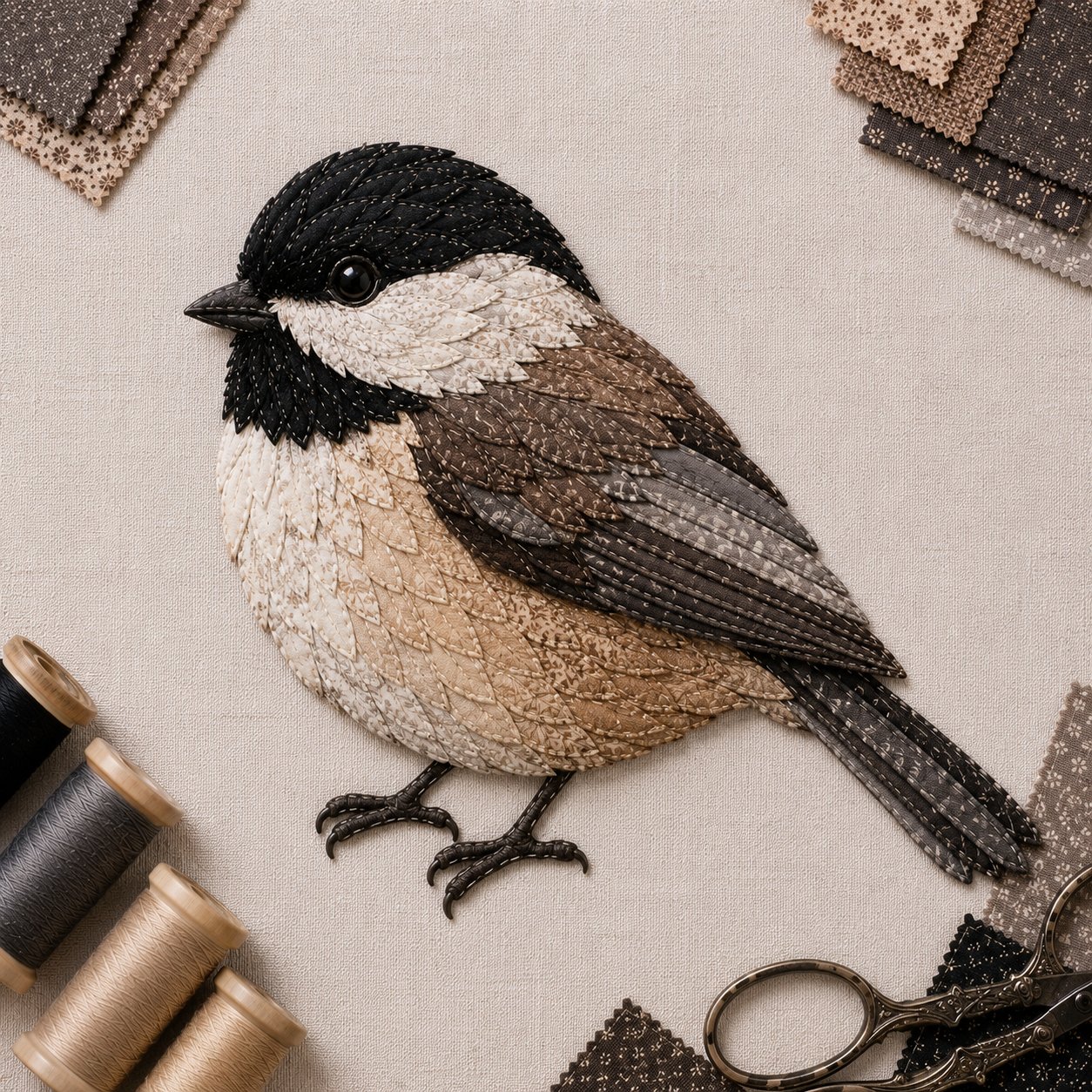 🔥Limited Time 70% OFF – ✨ 3D Patchwork Bird DIY Craft Kit – Create a Layered Fabric Bird Worth Displaying (📦Buy 2 Free Shipping)
