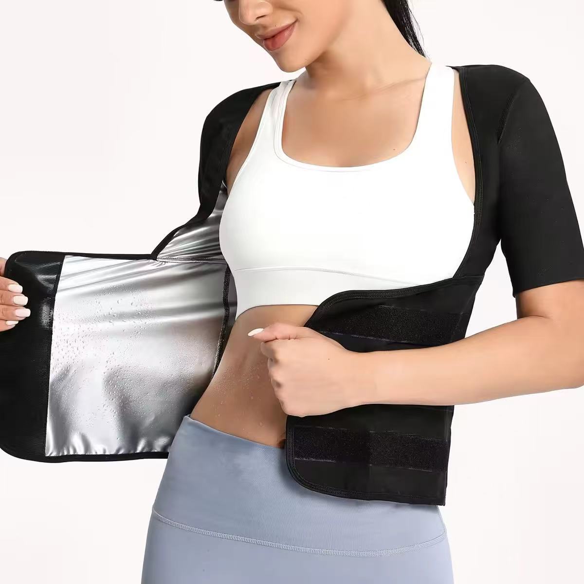 🔥Limited time 70% OFF -Women's Zip-Up Compression Shapewear Vest - Athletic Active Tops 🏋️‍♀️