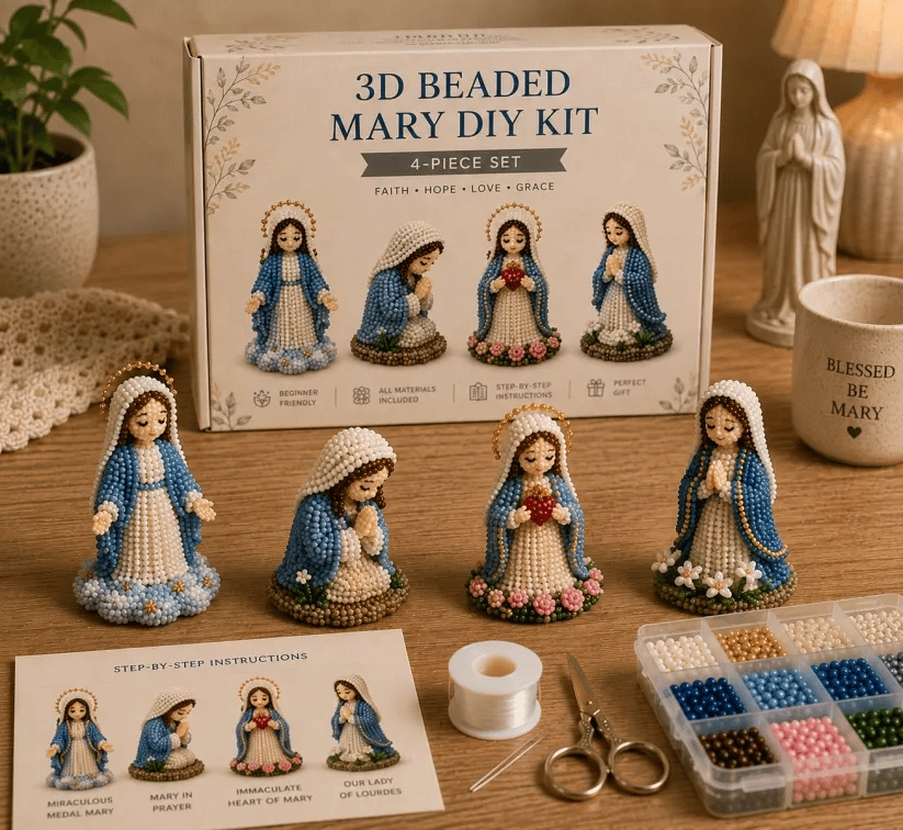 🔥Limited Edition - 🧵✨Petite Tiny Friends Beaded DIY Kit