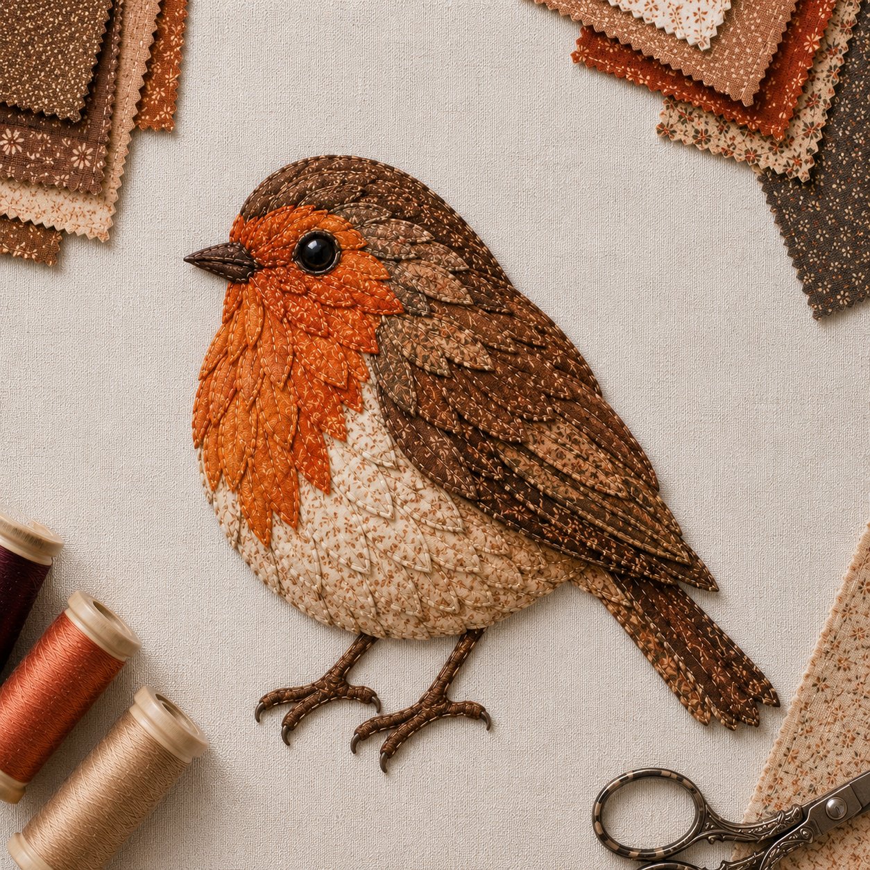 🔥Limited Time 70% OFF – ✨ 3D Patchwork Bird DIY Craft Kit – Create a Layered Fabric Bird Worth Displaying (📦Buy 2 Free Shipping)