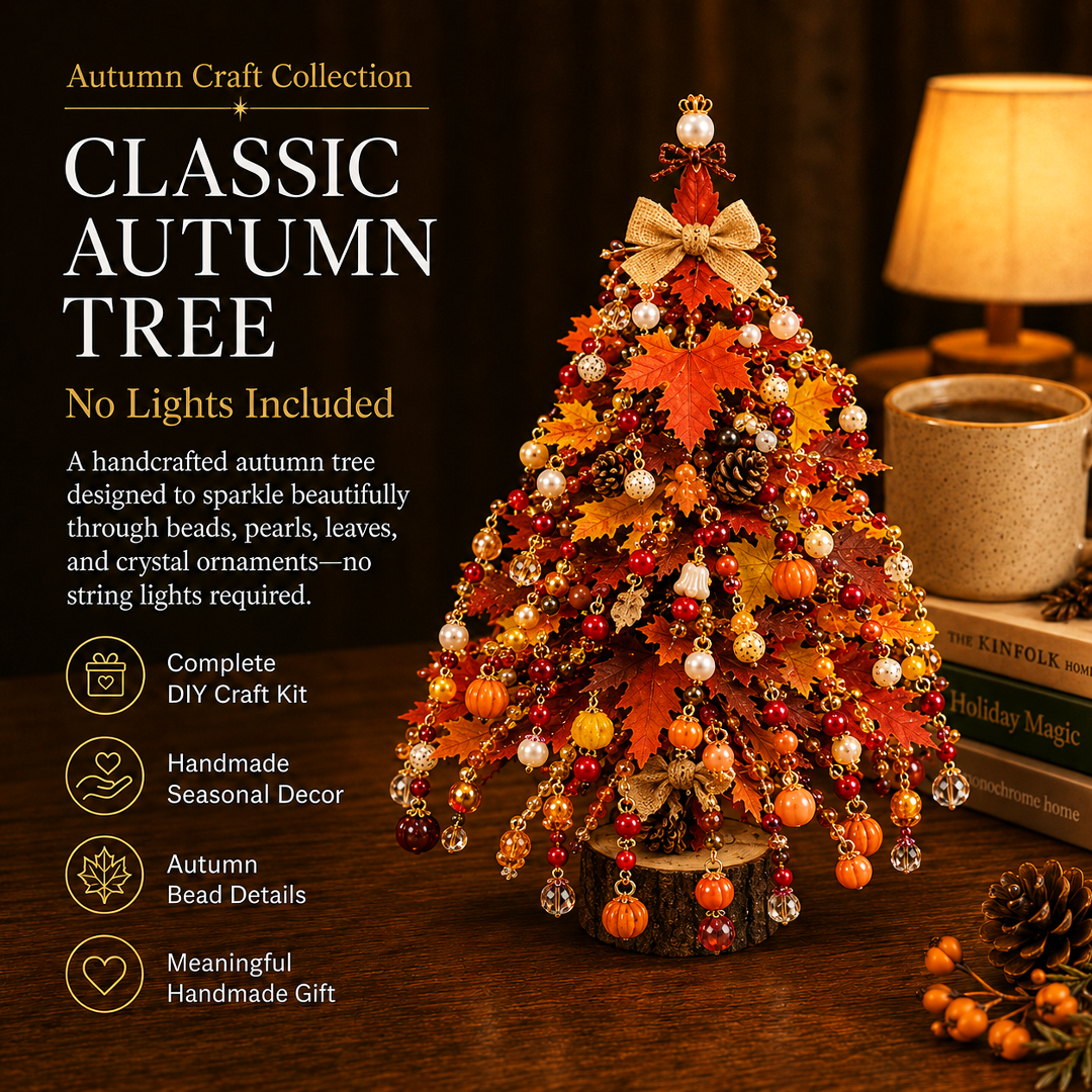 🔥Limited time 70% OFF -🎄✨ DIY Beaded Christmas Tree Kit – 🎅Create Your Own Sparkling Holiday Decoration