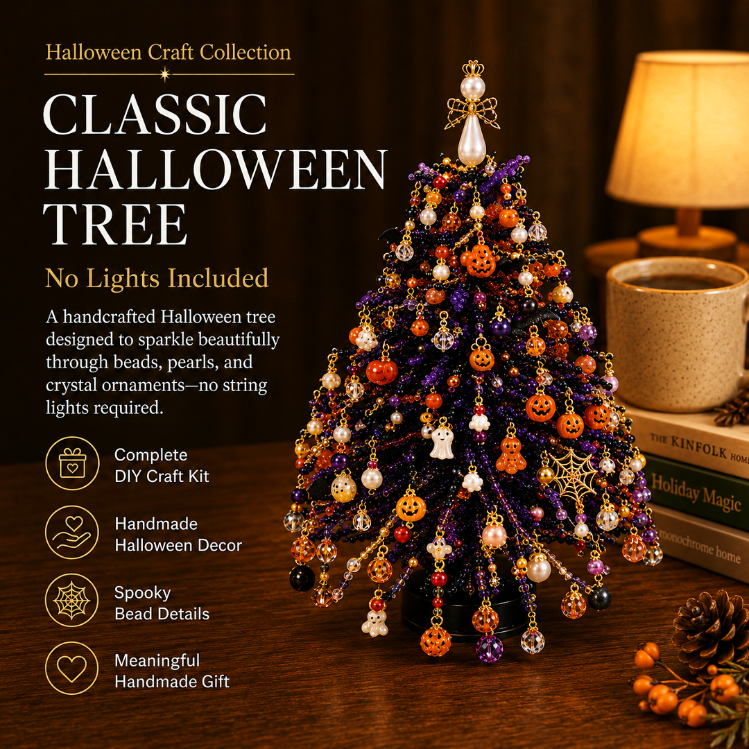 🔥Limited time 70% OFF -🎄✨ DIY Beaded Christmas Tree Kit – 🎅Create Your Own Sparkling Holiday Decoration