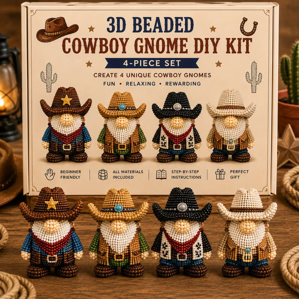 🔥Limited Edition - 🧵✨Petite Tiny Friends Beaded DIY Kit