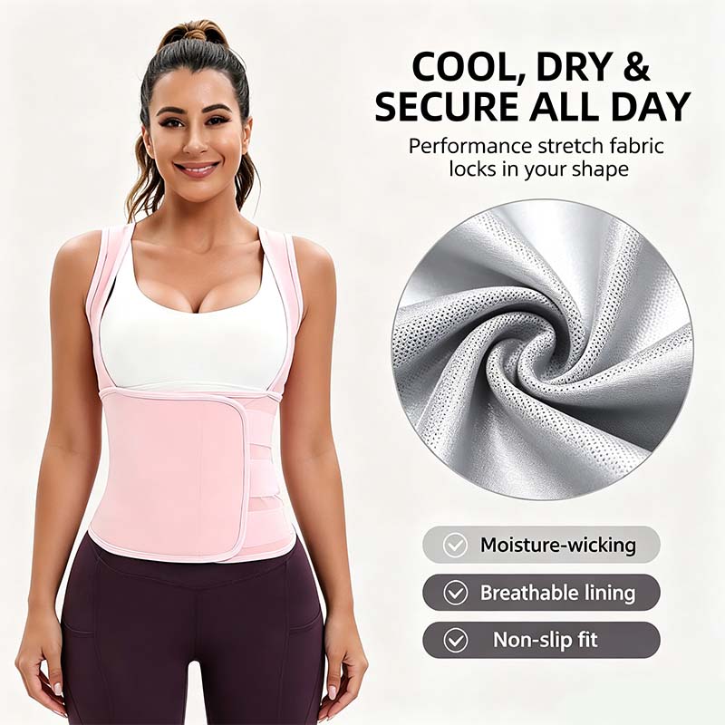 🔥Limited time 70% OFF -Women's Zip-Up Compression Shapewear Vest - Athletic Active Tops 🏋️‍♀️