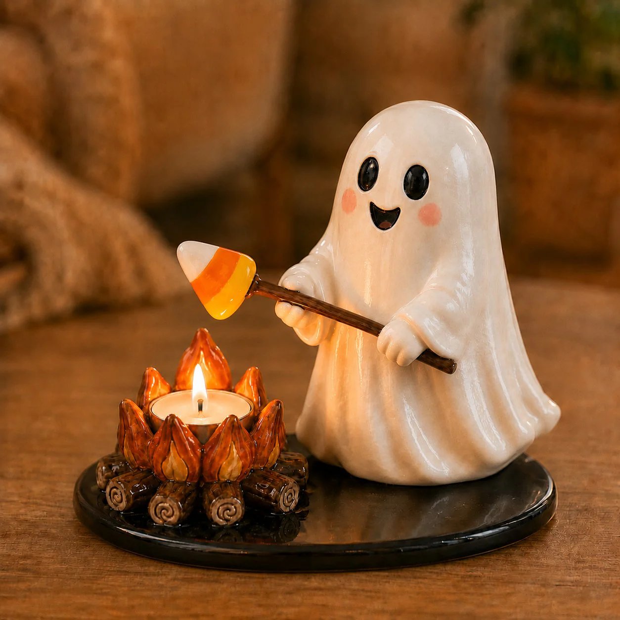 🔥LAST DAY 70% OFF💥Halloween Campfire Tealight Holder