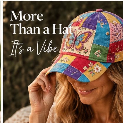 🔥Limited time 70% OFF -❤️Coat of Many Colors —Butterfly Cap