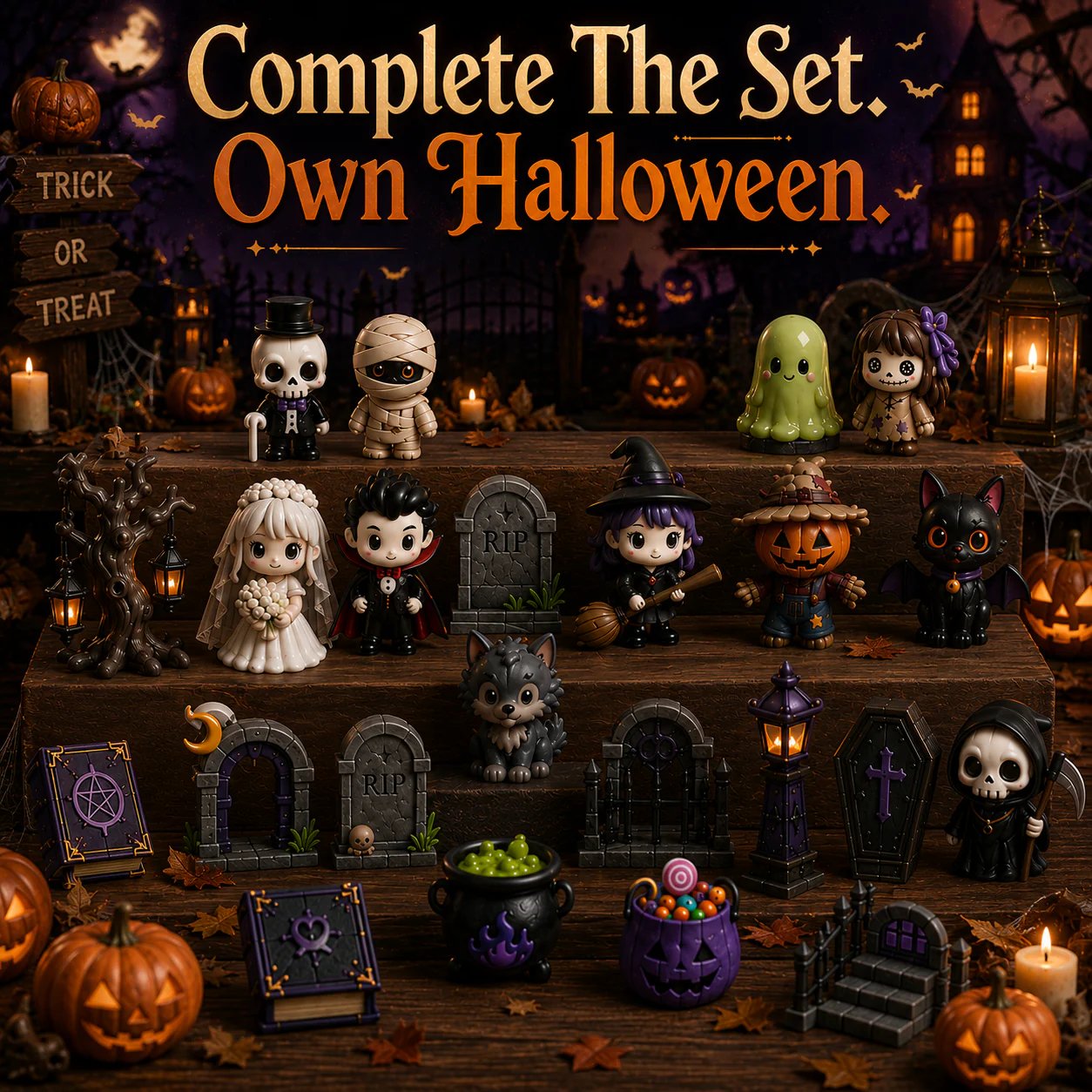 🔥Limited time 70% OFF -🎃 Build Your Own Haunted House