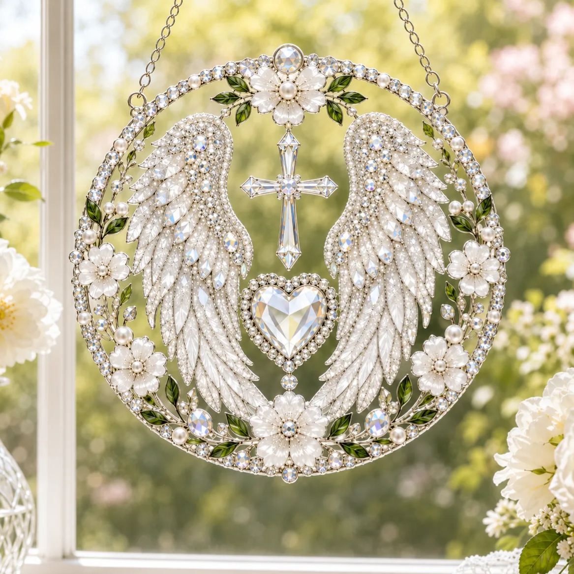 🔥Limited time 70% OFF - 🐦✨Hummingbird Diamond Art Hanging Ornament Kit – Sparkling DIY Window Ornament