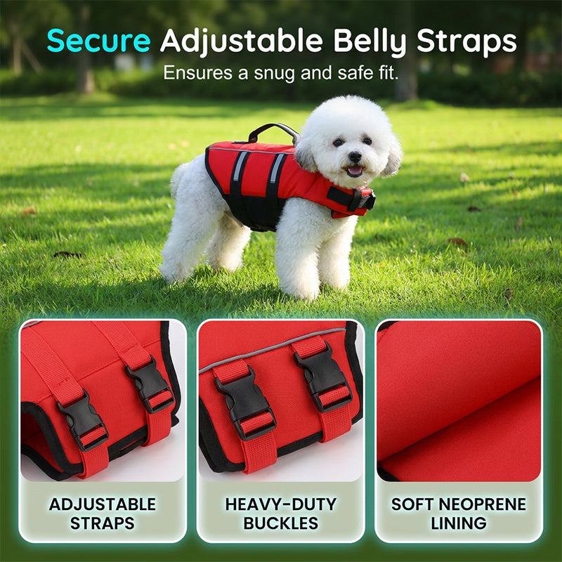 🔥Summer Hot Sale: 70% Off🔥High Buoyancy Dog Life Jacket