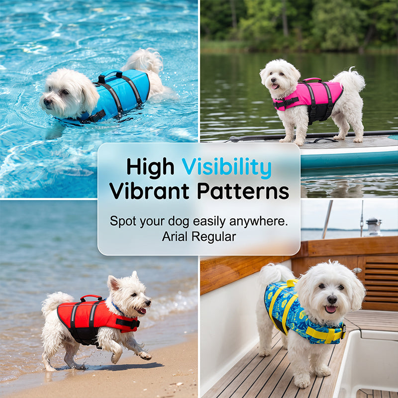 🔥Summer Hot Sale: 70% Off🔥High Buoyancy Dog Life Jacket