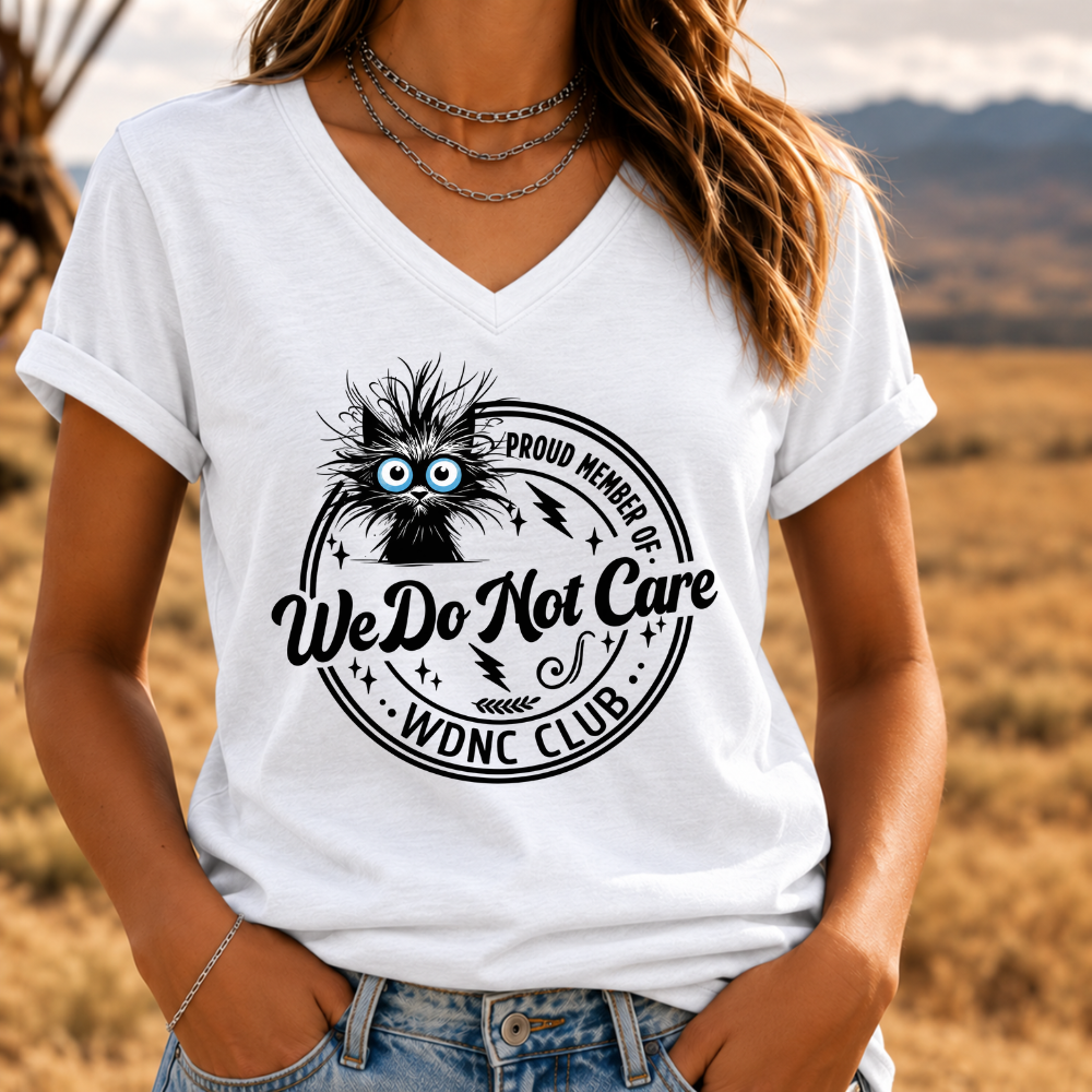 Proud Member Of WDNC Club We Do Not Care T-shirts,V-neck shirts