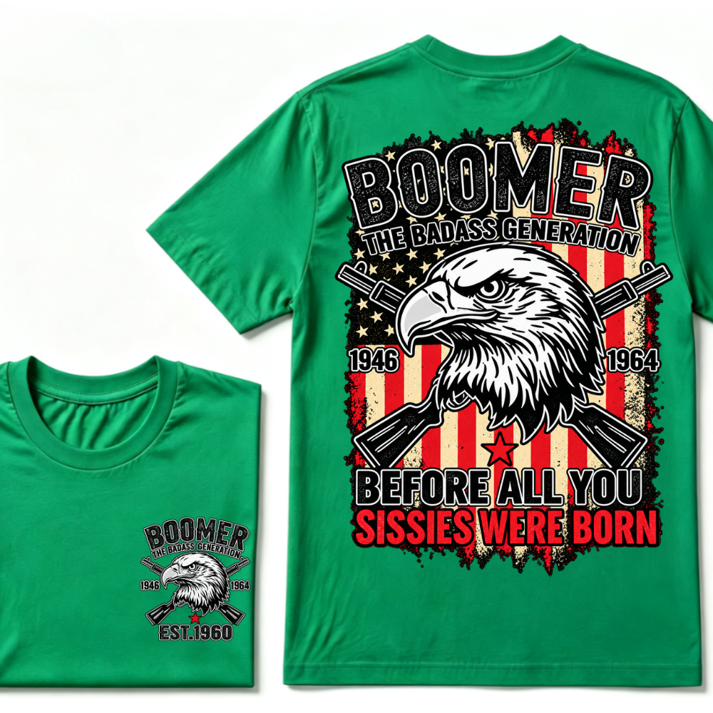 BOOMER The Badass Generation | Eagle, Rifle, and Truth