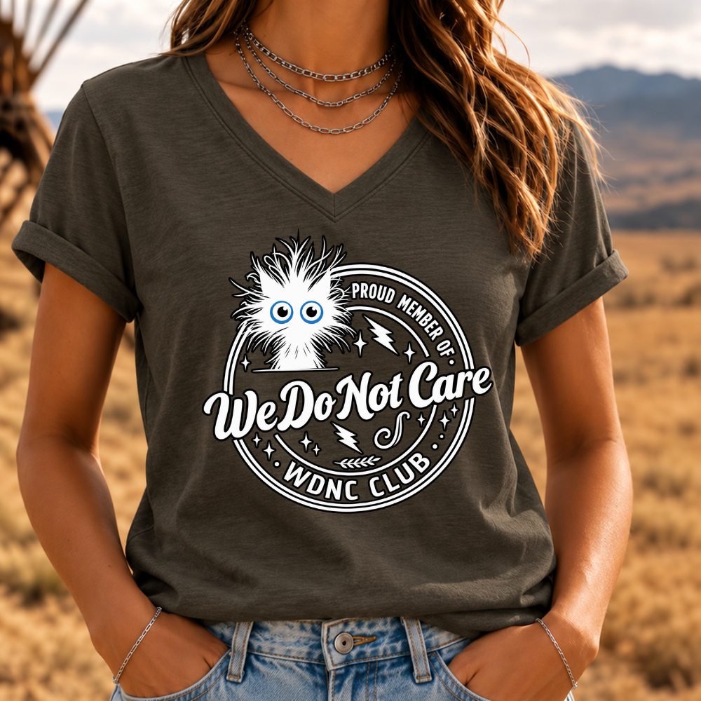 Proud Member Of WDNC Club We Do Not Care T-shirts,V-neck shirts