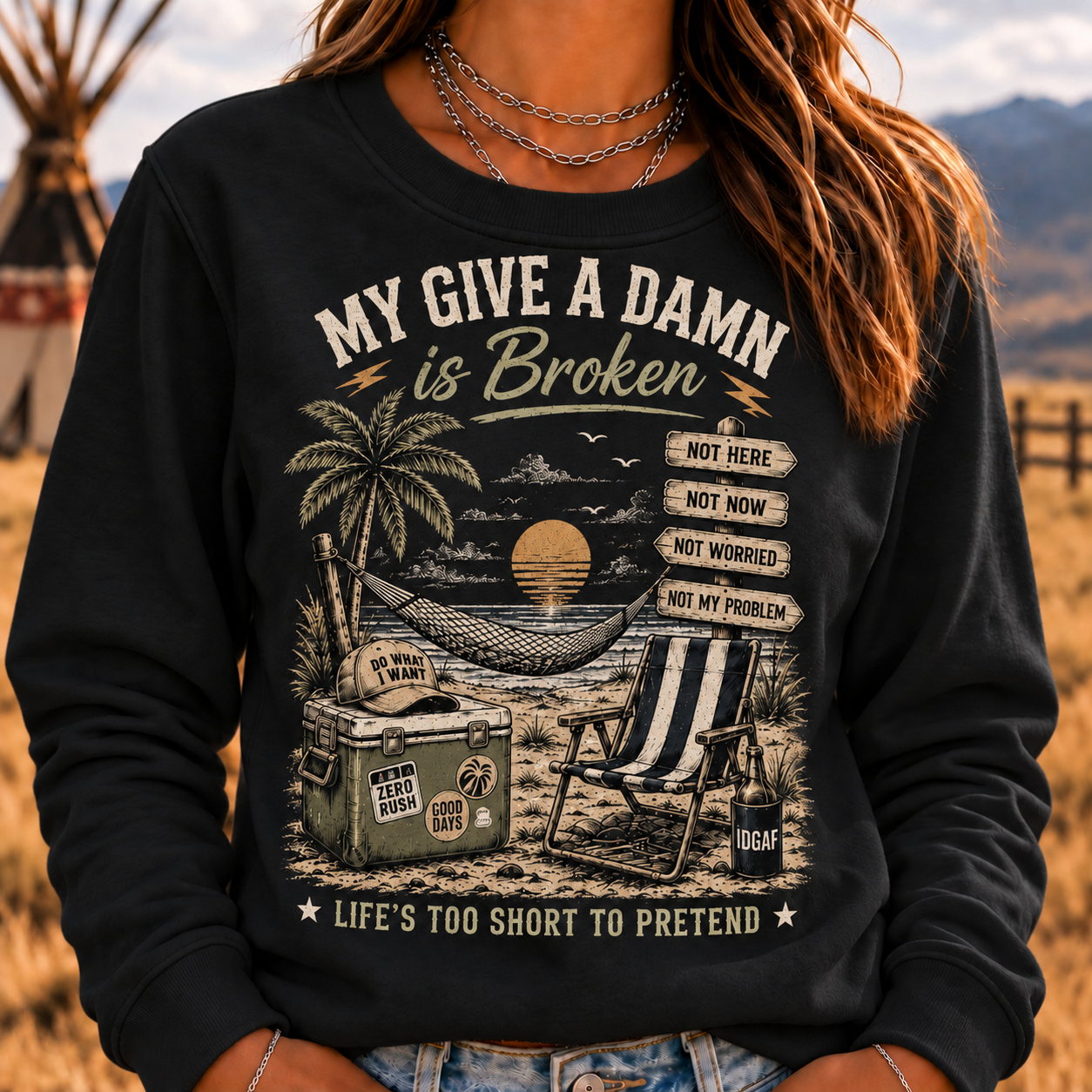 [Copy]Custom EST. Year-Don't Like Me? Fuck Off Problem Solved Print Hoodie