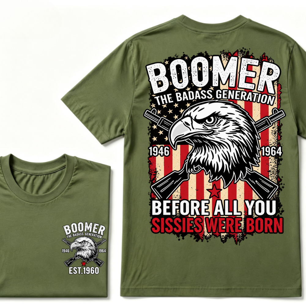 BOOMER The Badass Generation | Eagle, Rifle, and Truth