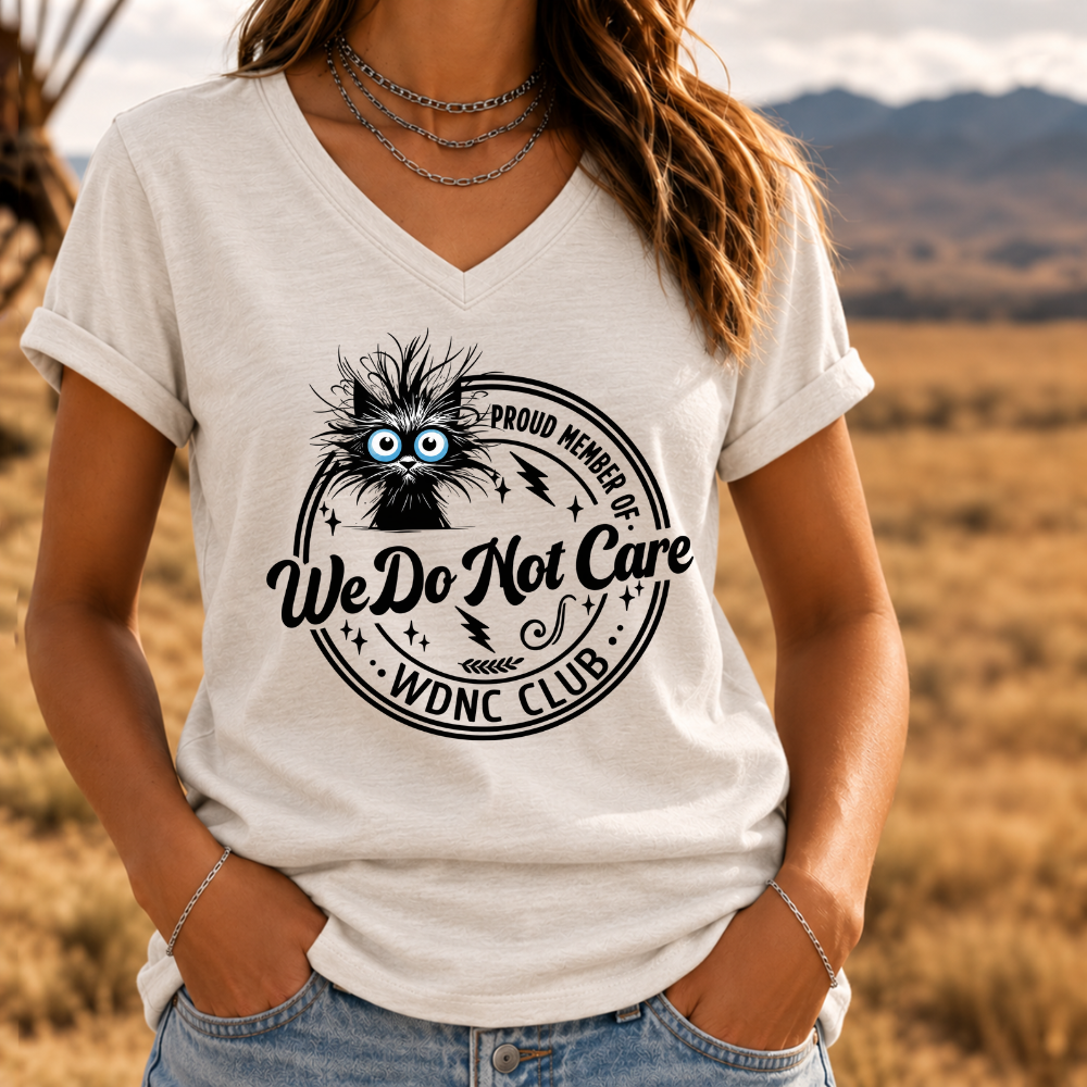 Proud Member Of WDNC Club We Do Not Care T-shirts,V-neck shirts
