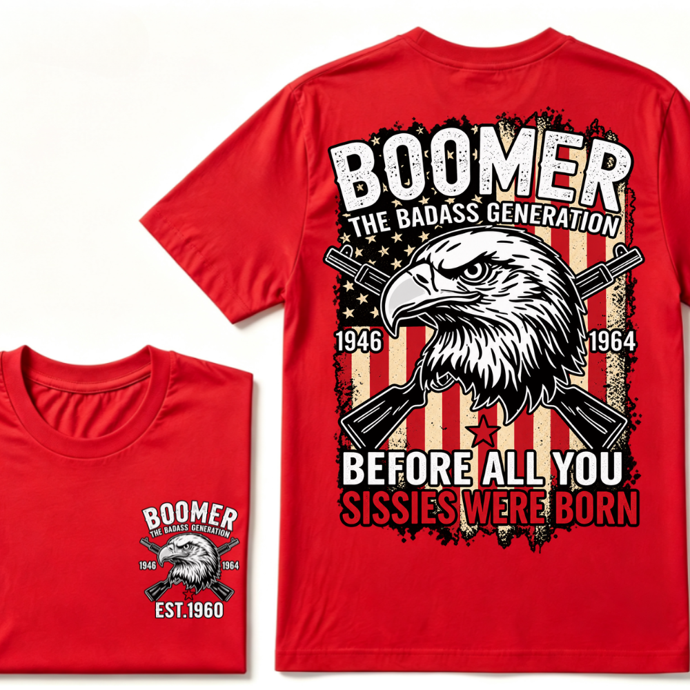 BOOMER The Badass Generation | Eagle, Rifle, and Truth