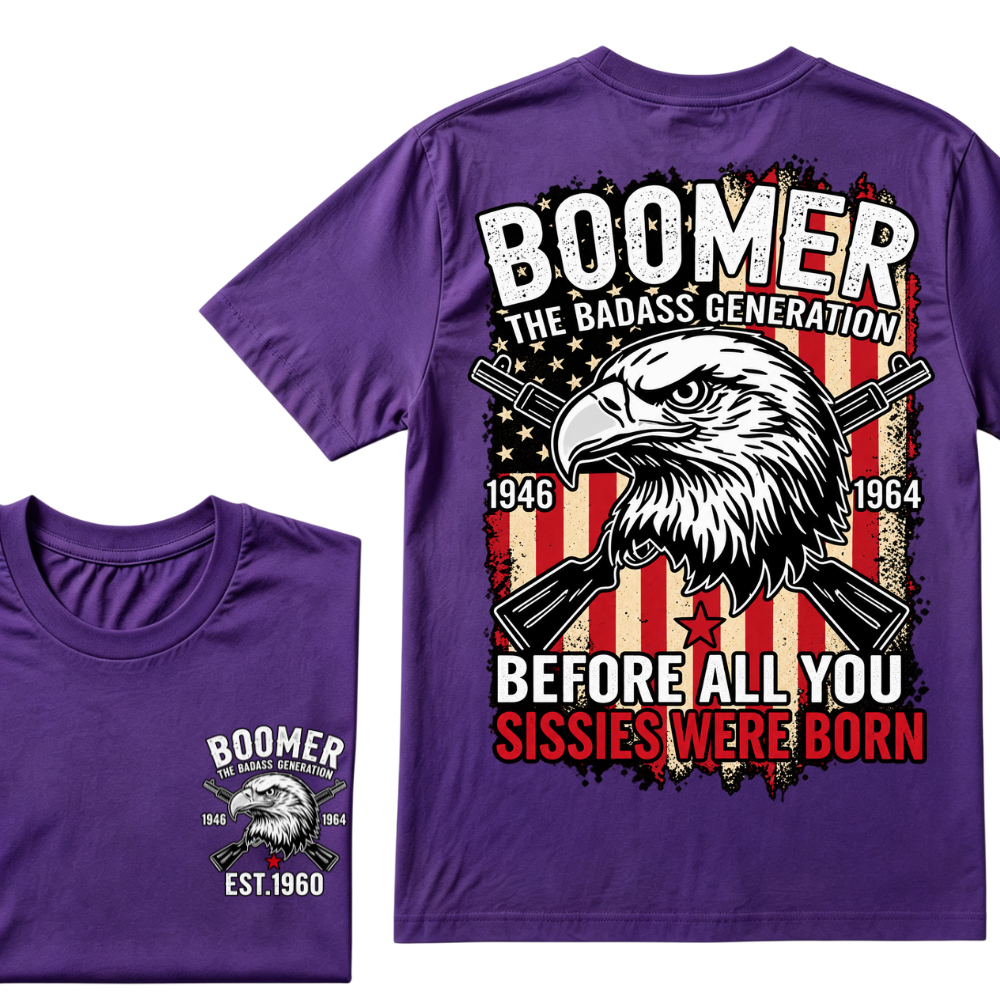 BOOMER The Badass Generation | Eagle, Rifle, and Truth