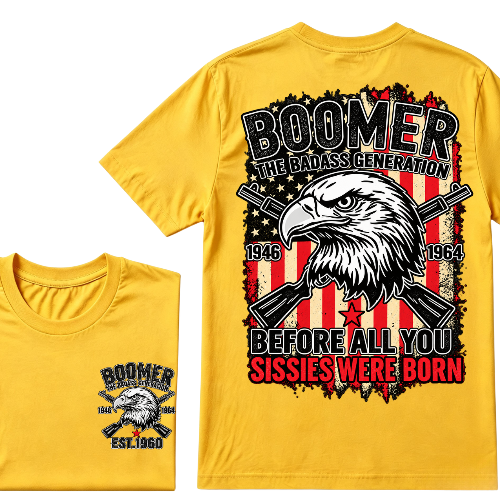 BOOMER The Badass Generation | Eagle, Rifle, and Truth