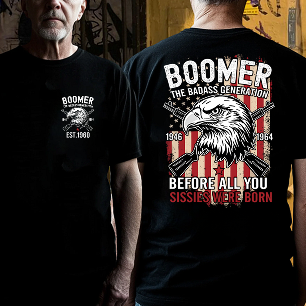 BOOMER The Badass Generation | Eagle, Rifle, and Truth