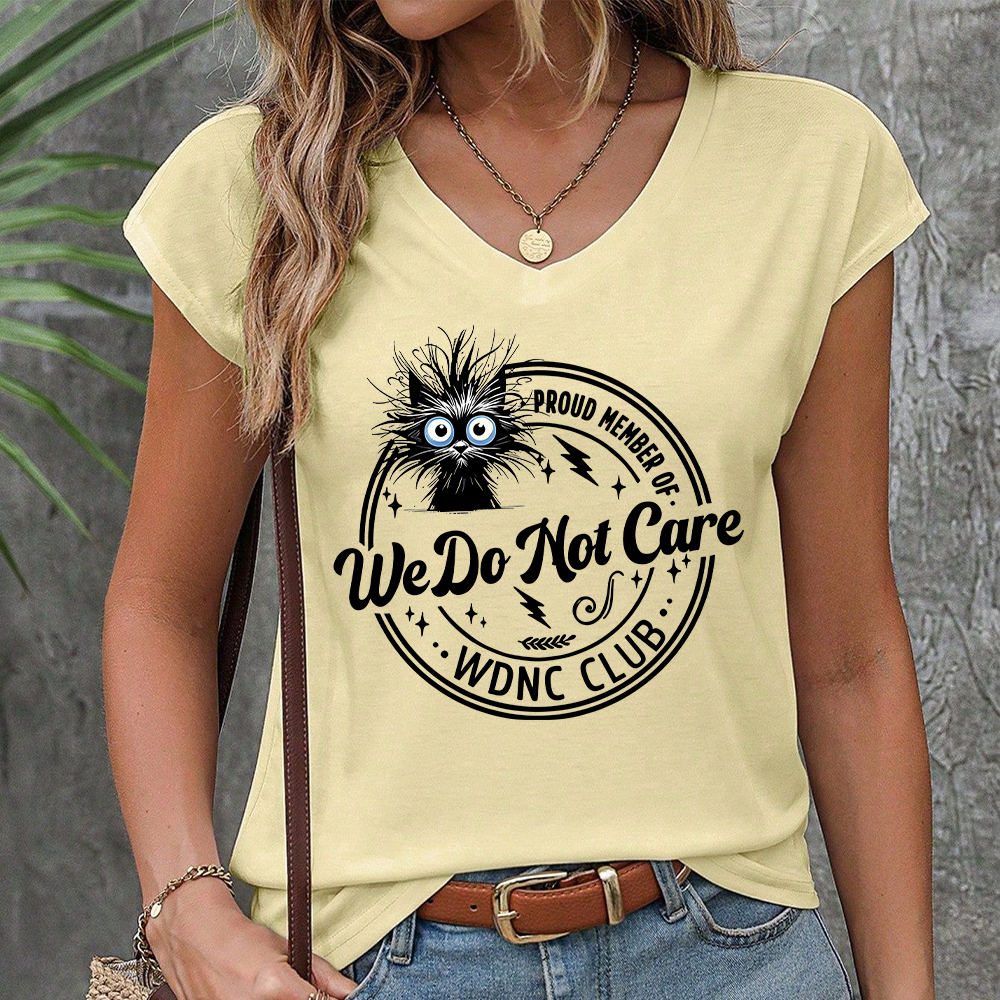 Proud Member Of WDNC Club We Do Not Care T-shirts,V-neck shirts