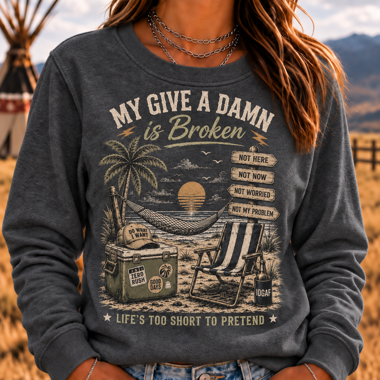 [Copy]Custom EST. Year-Don't Like Me? Fuck Off Problem Solved Print Hoodie