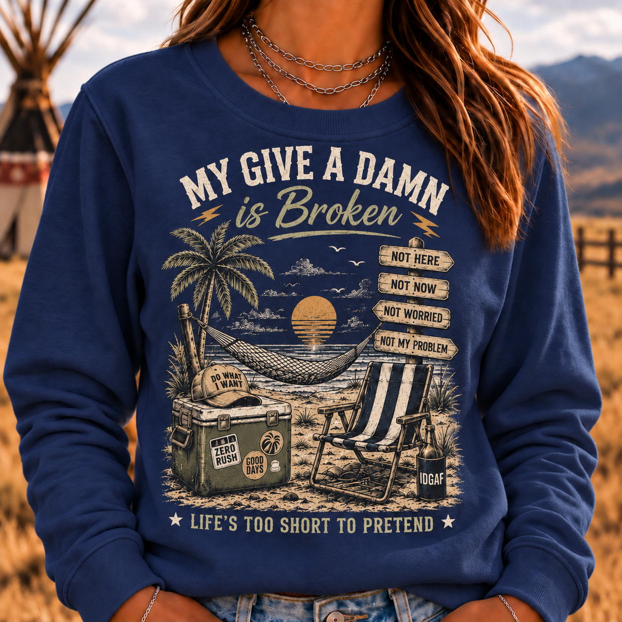 [Copy]Custom EST. Year-Don't Like Me? Fuck Off Problem Solved Print Hoodie