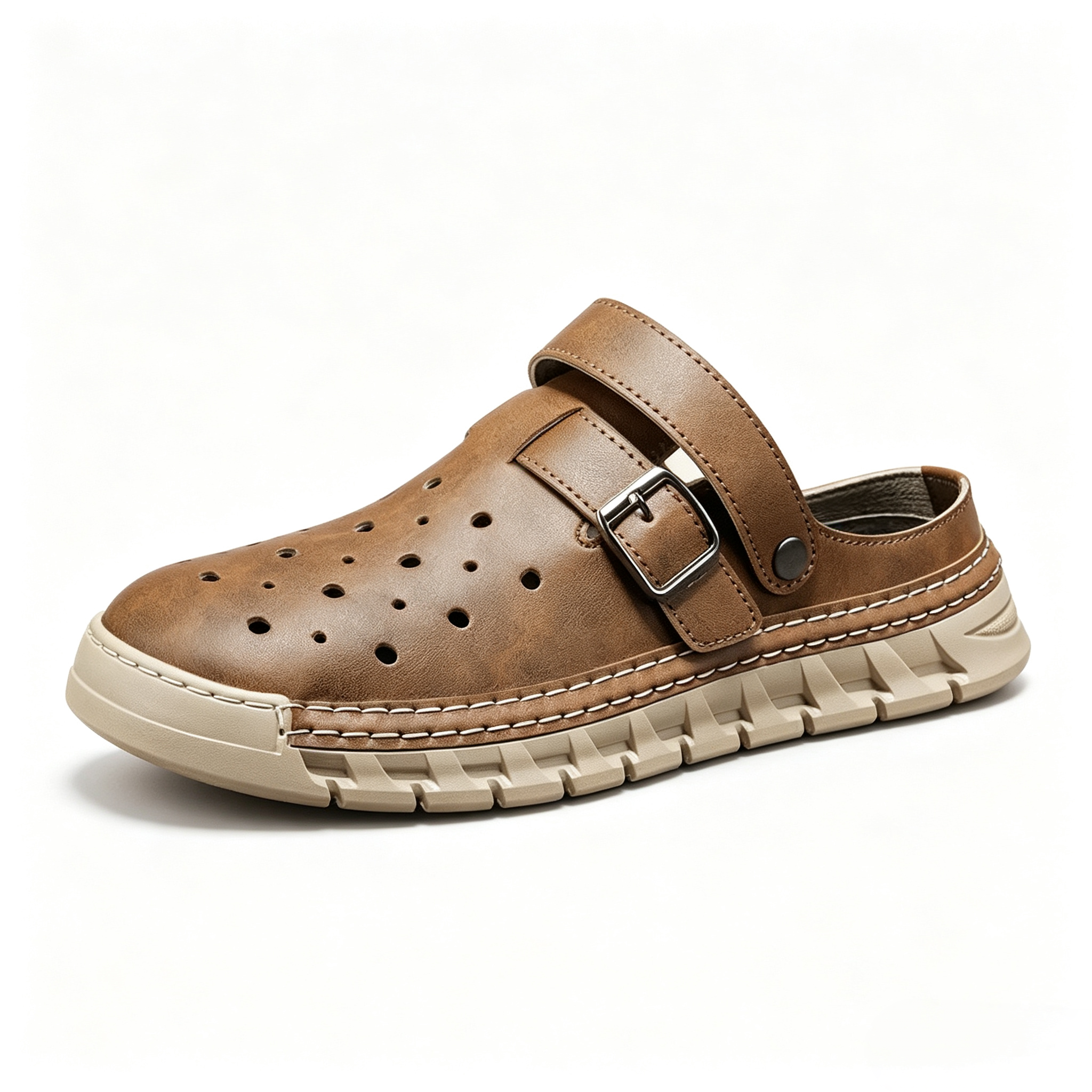 [Copy]🔥 MANTRAFF®Men's Orthopedic Mules (Breathable Mesh and Genuine Leather)
