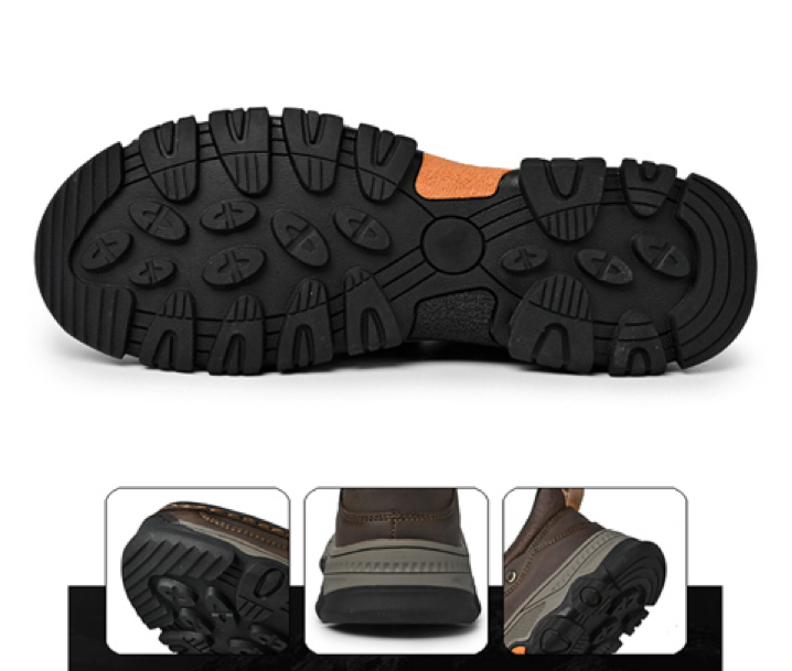 TREADVALE®Men's Handmade Cowhide Orthopedic Walking Shoes