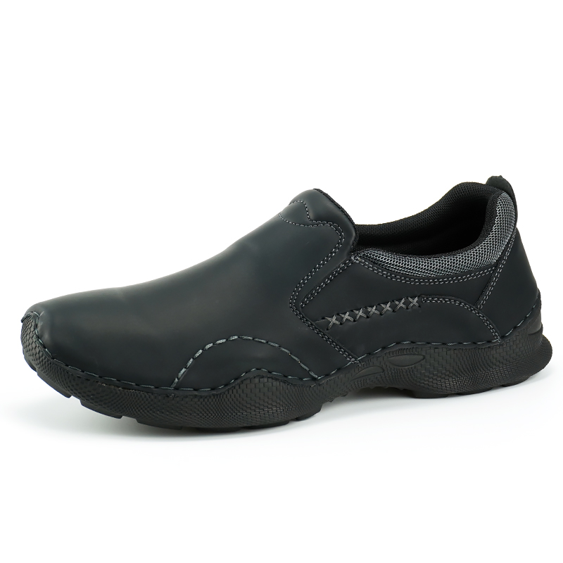 TREADVALE®Men's Vintage Slip‑On Casual Shoes Cushioned Thick Sole